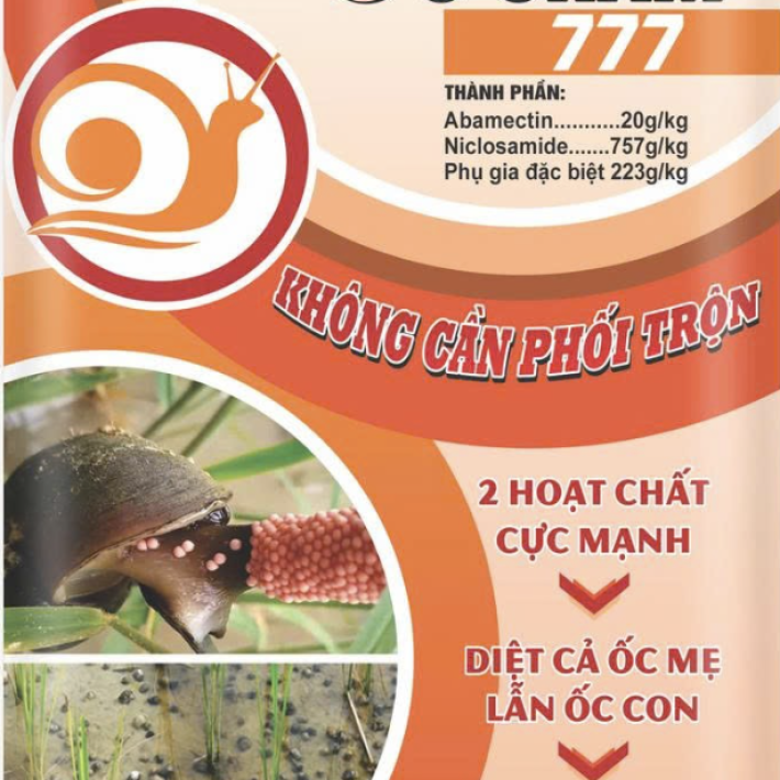 ỐC CHẤM 777 – Thuốc trừ ốc cao cấp